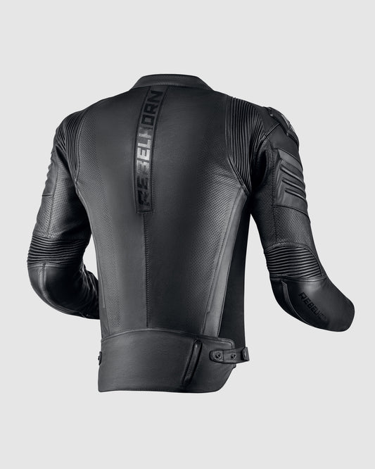 Vandal Motorcycle Leather Jacket Black