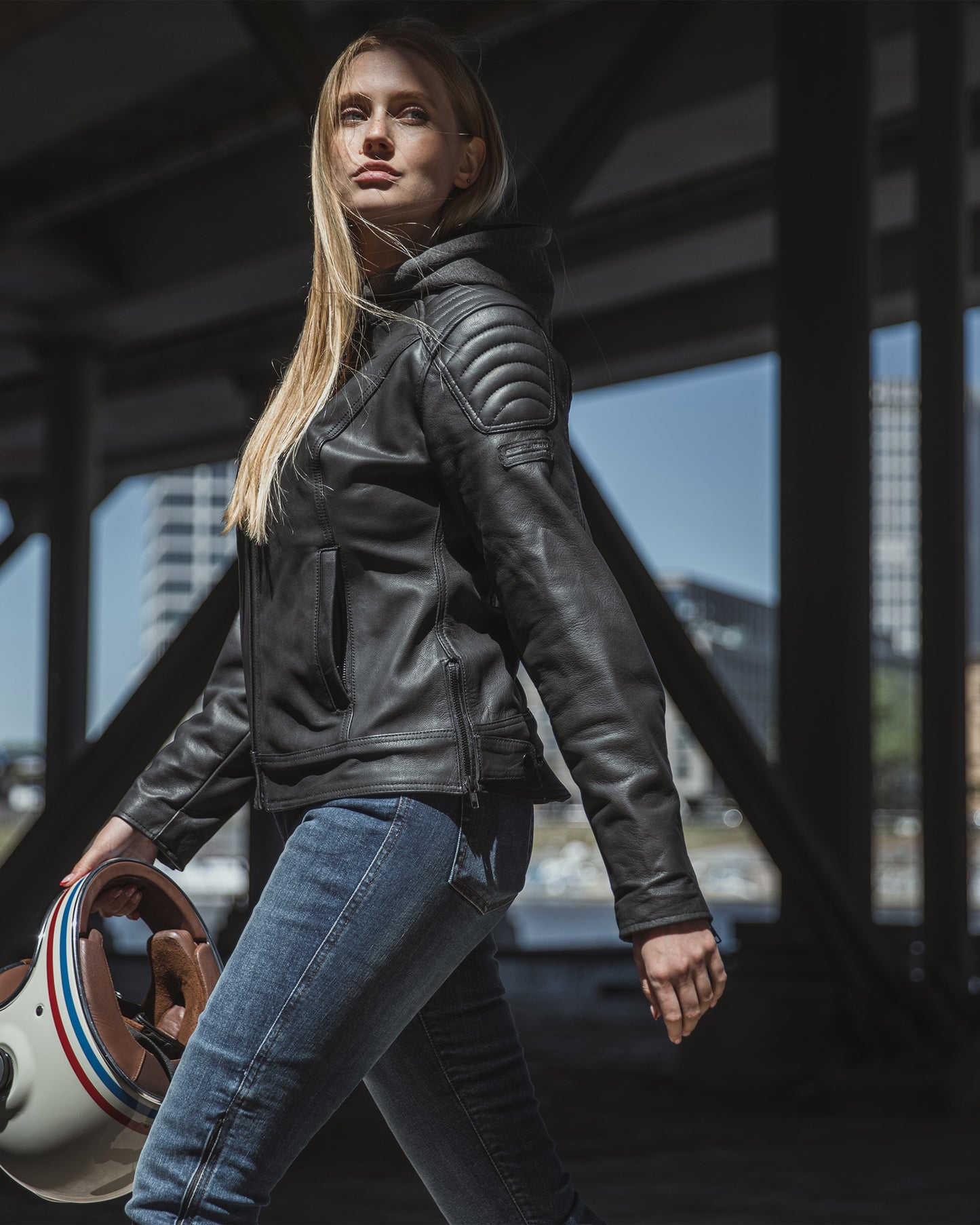 Impala Women's Leather Jacket Black