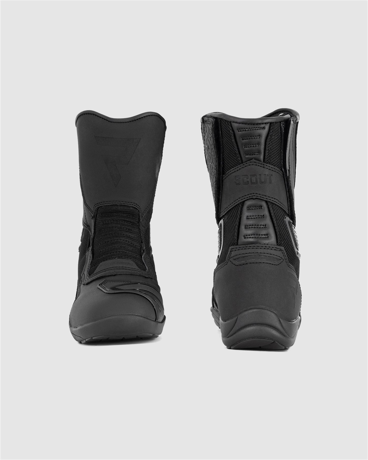 Scout Air Motorcycle Boots Black Matt