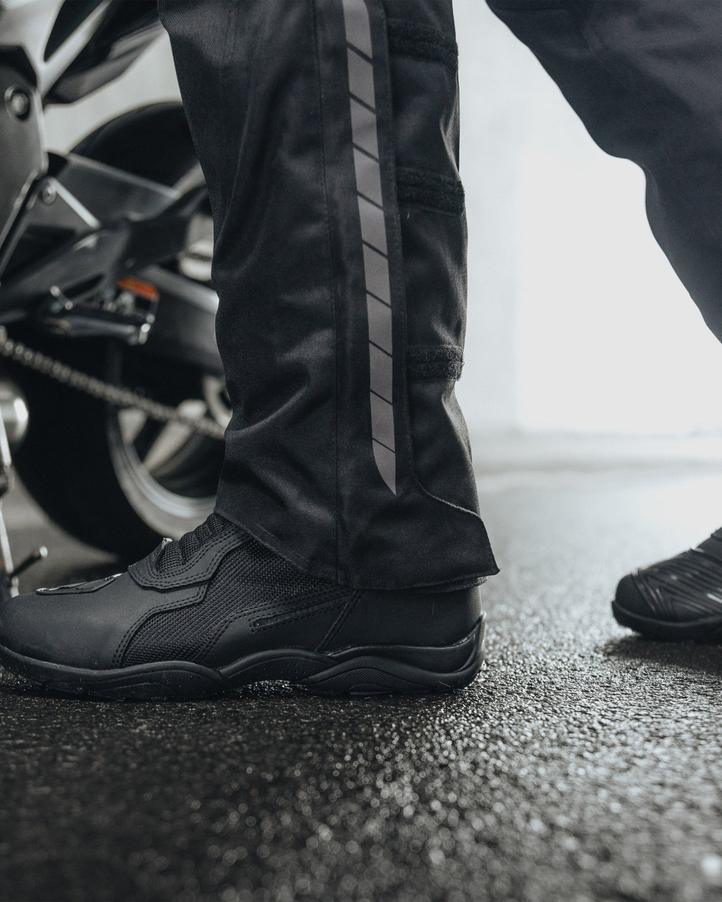 Scout Air Motorcycle Boots Black Matt