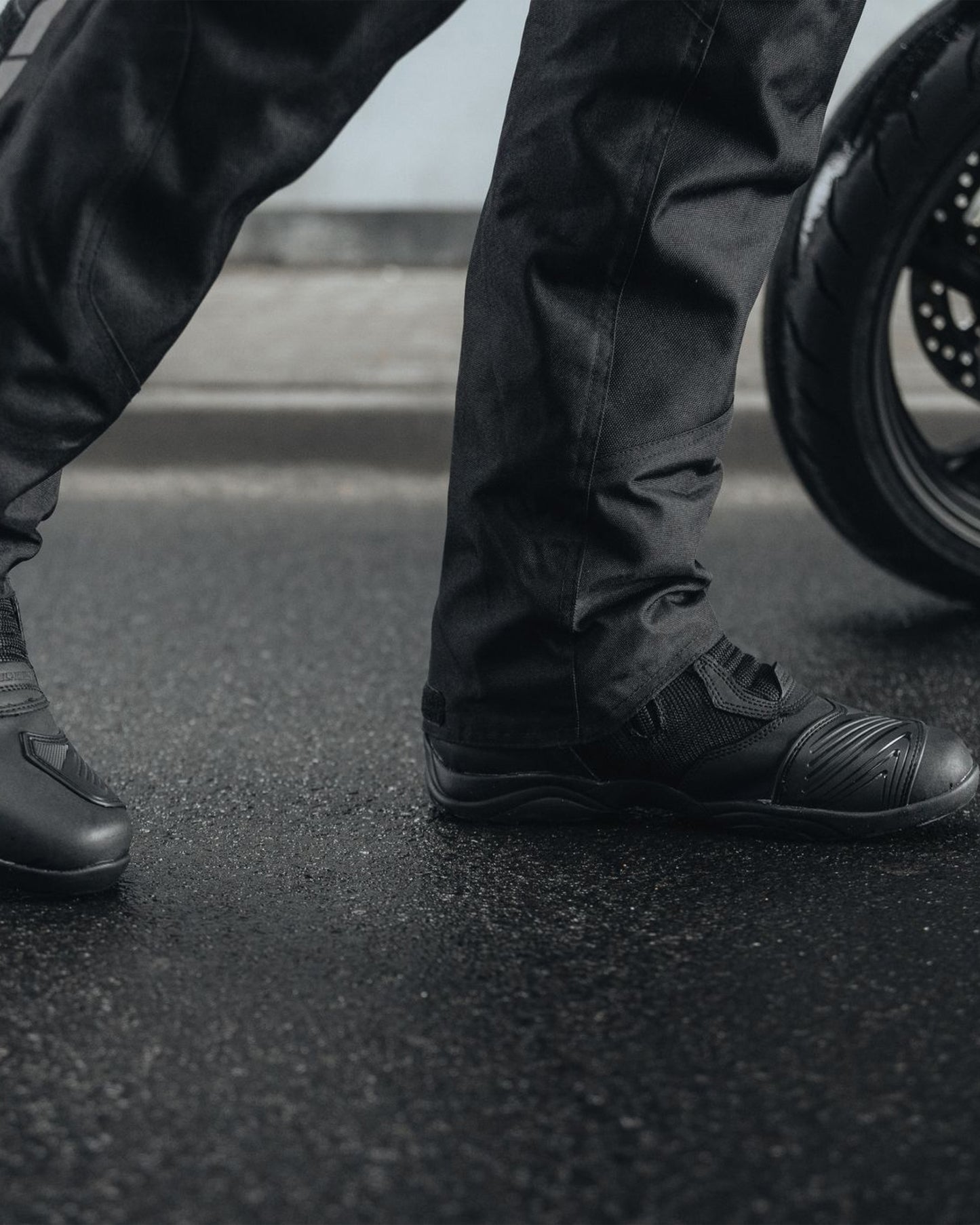 Scout Air Motorcycle Boots Black Matt