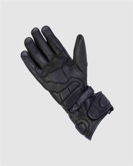 Hike II Motorcycle Gloves Black