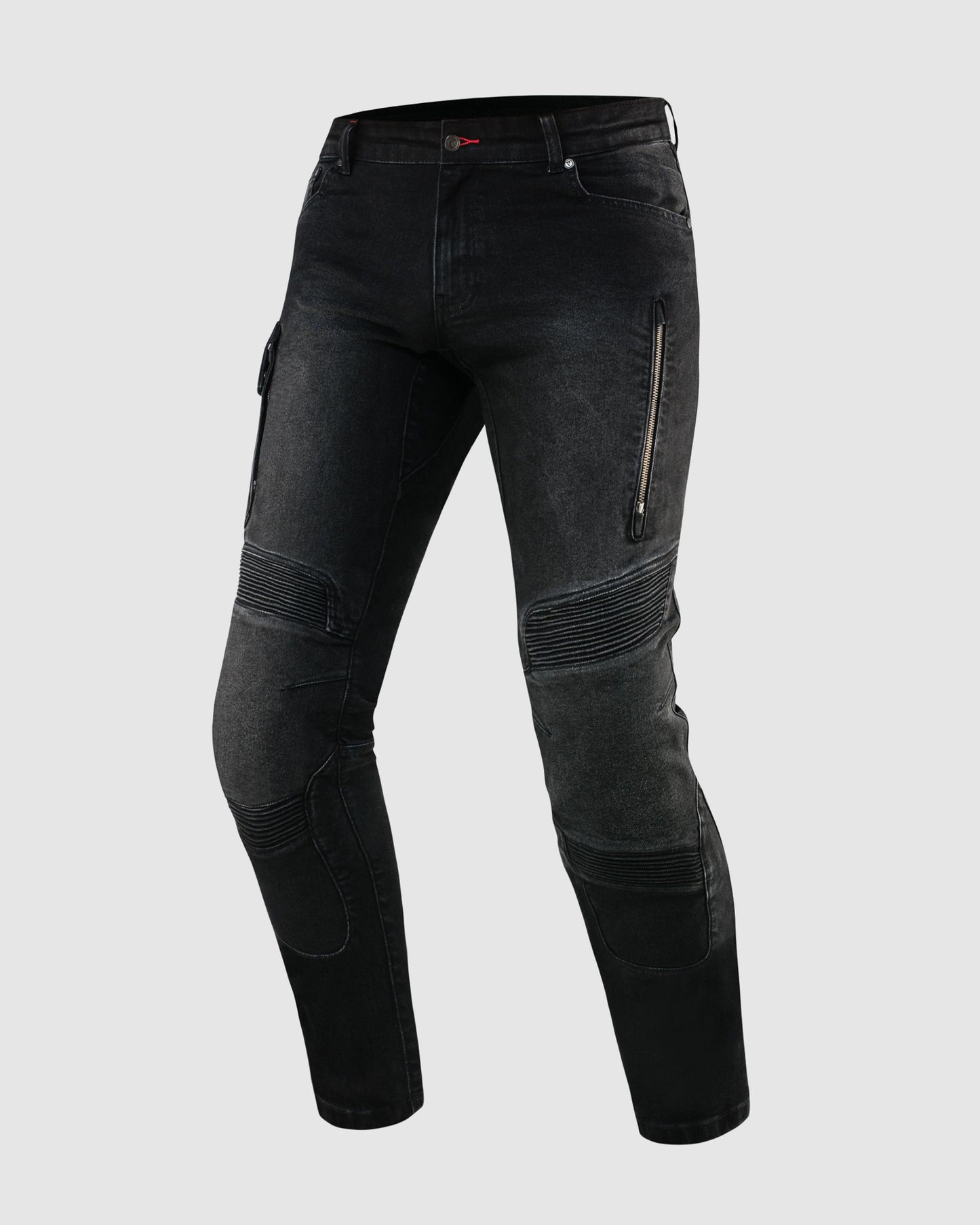 Vandal Motorcycle Jeans Black
