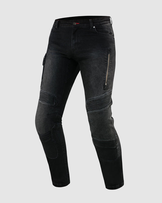 Vandal Motorcycle Jeans Black
