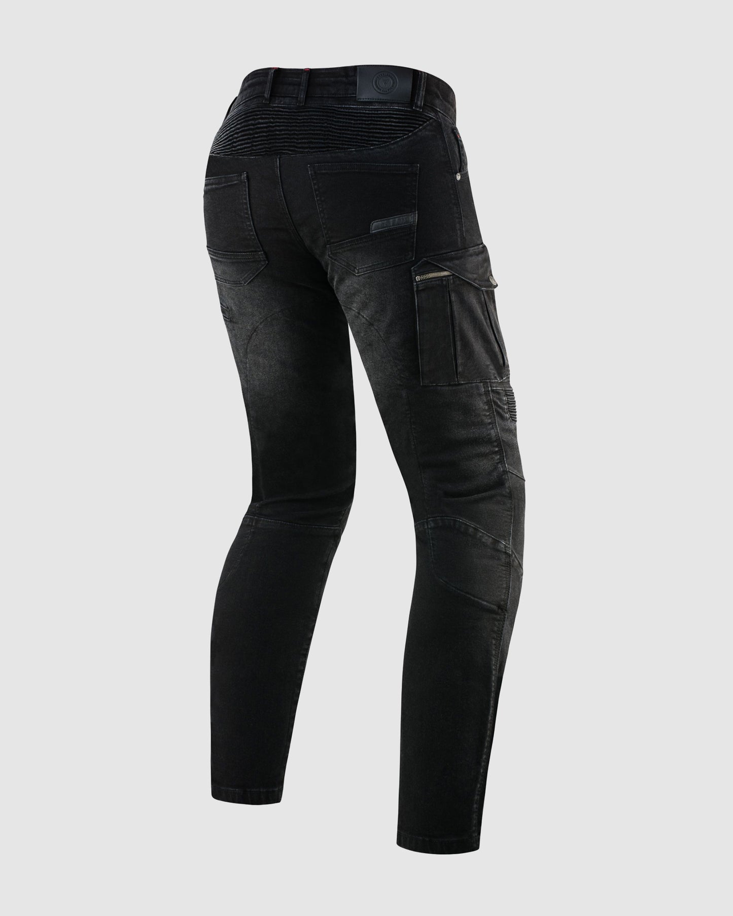 Vandal Motorcycle Jeans Black