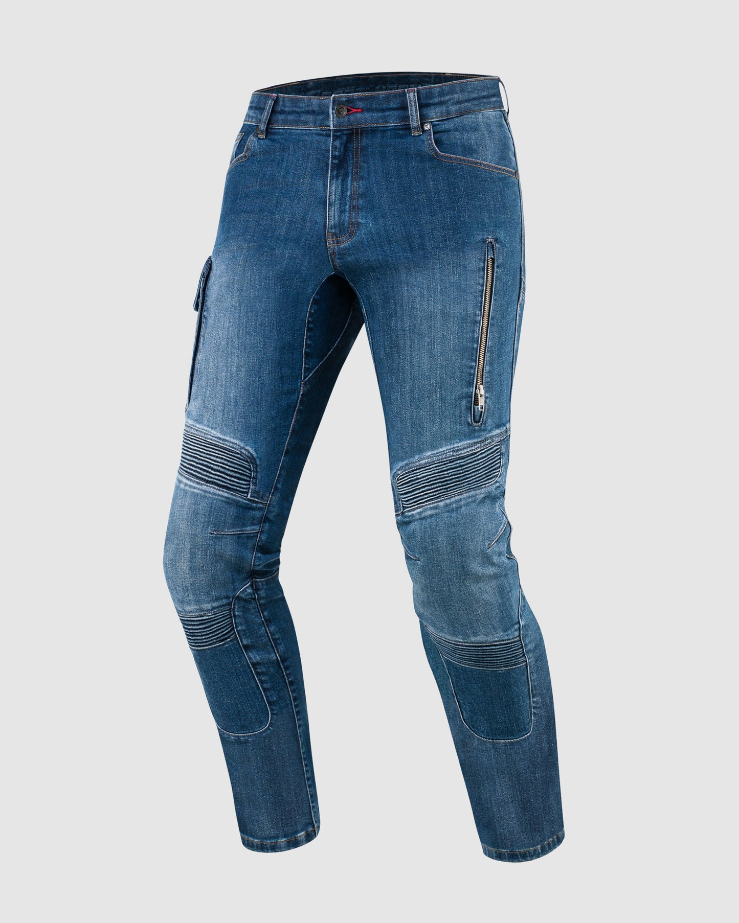 Vandal Motorcycle Jeans Blue