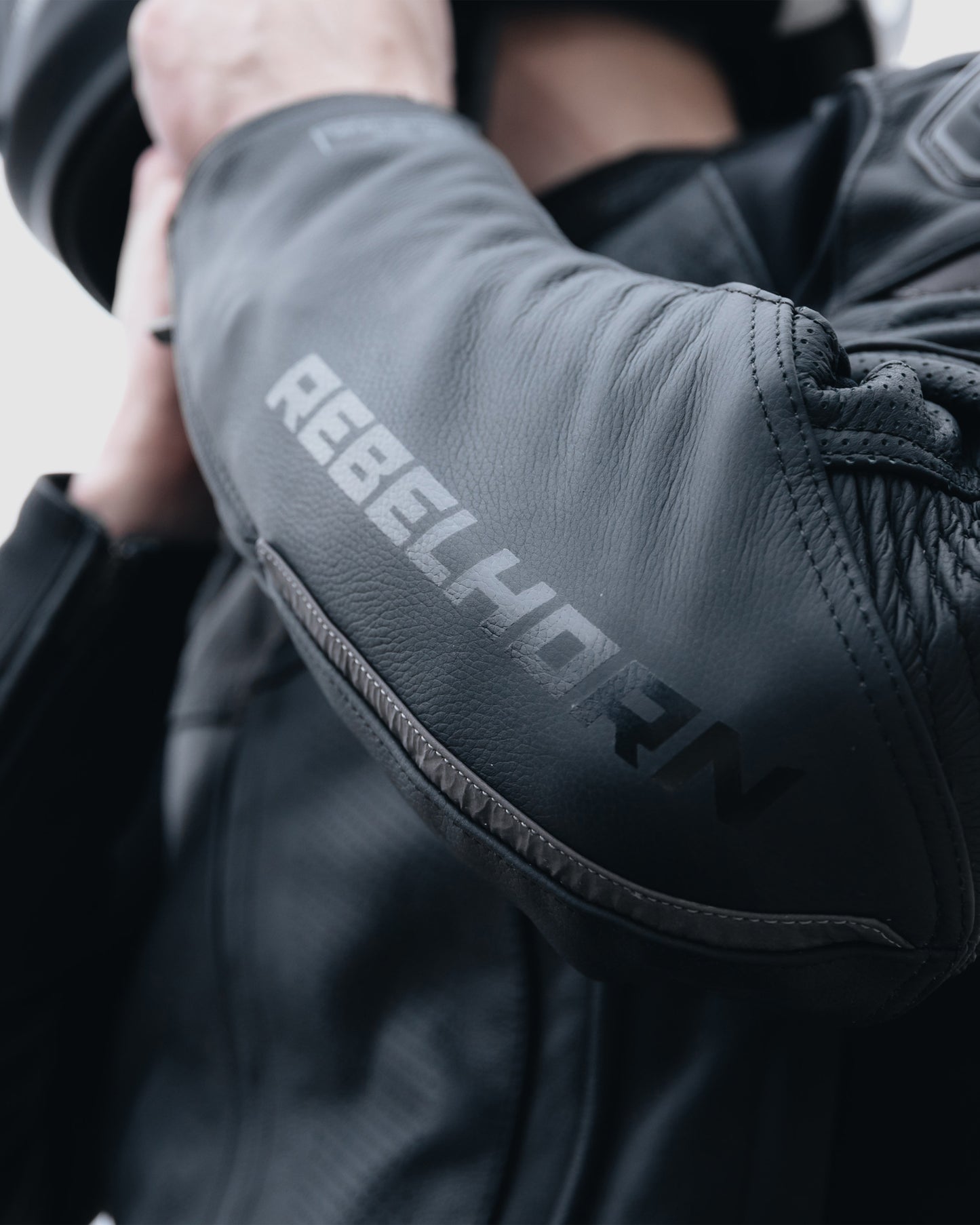 Vandal Motorcycle Leather Jacket Black