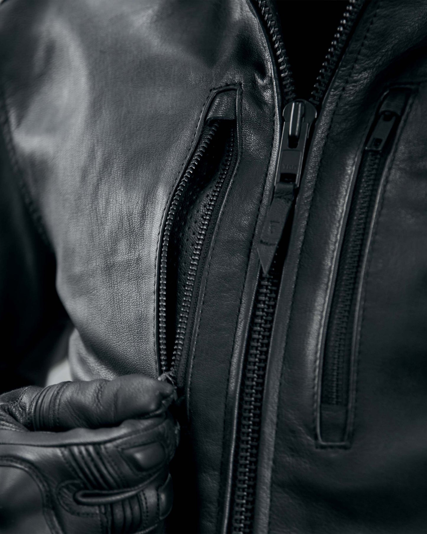 Impala Leather Jacket Black