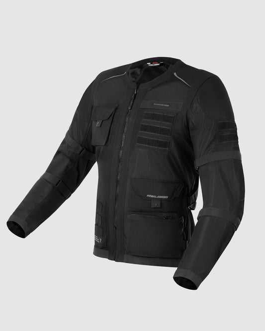 Brutale Motorcycle Jacket Black