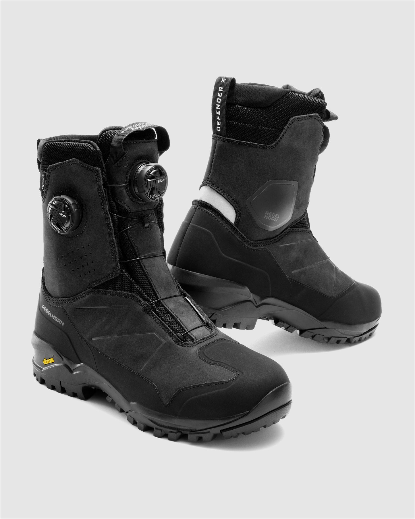 Defender X Motorcycle Boots Black