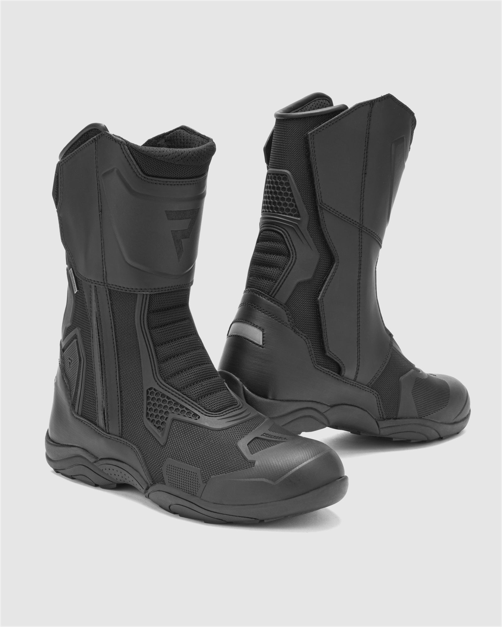 Range Motorcycle Boots Black Rebelhorn Official