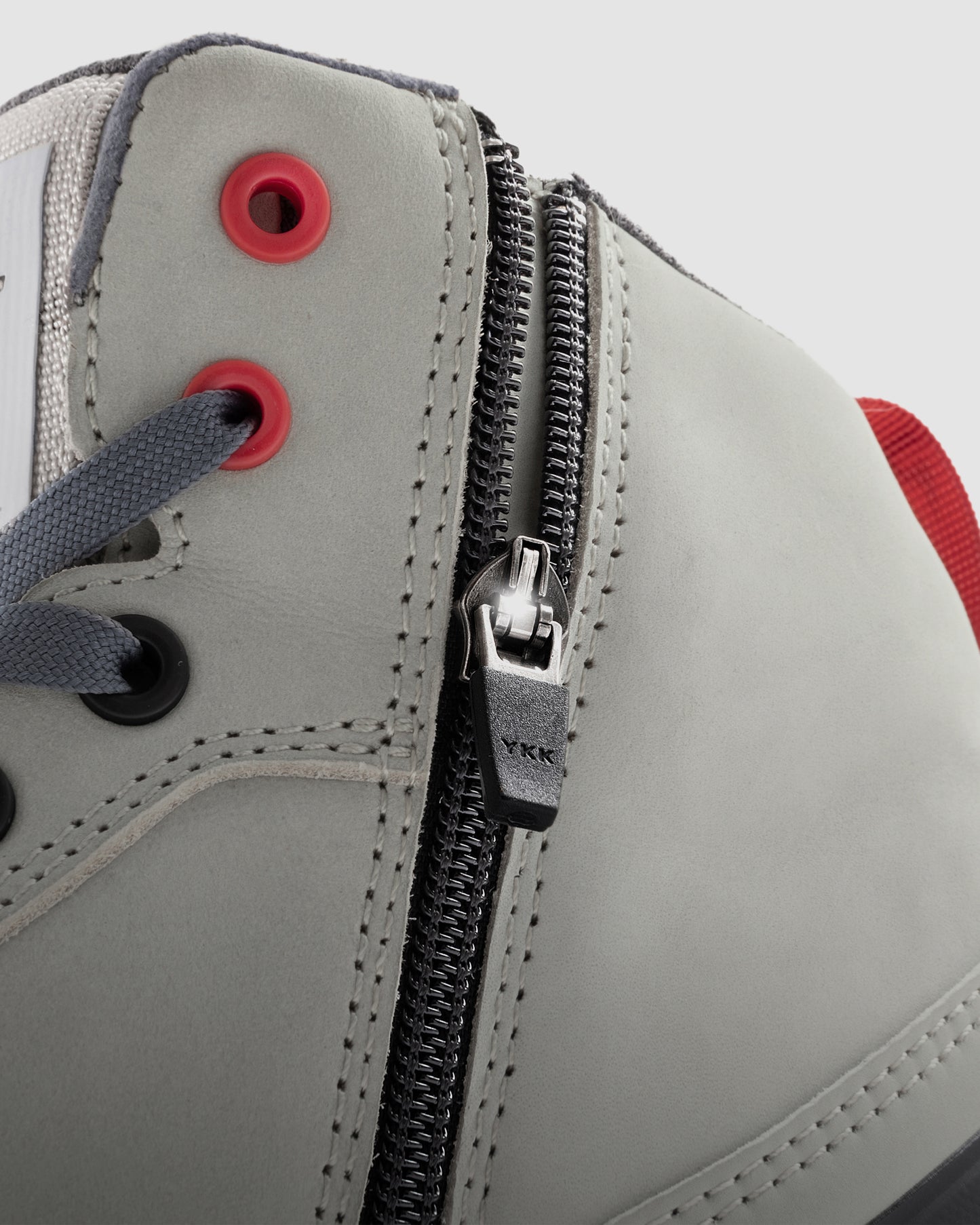 Spike Motorcycle Boots Grey
