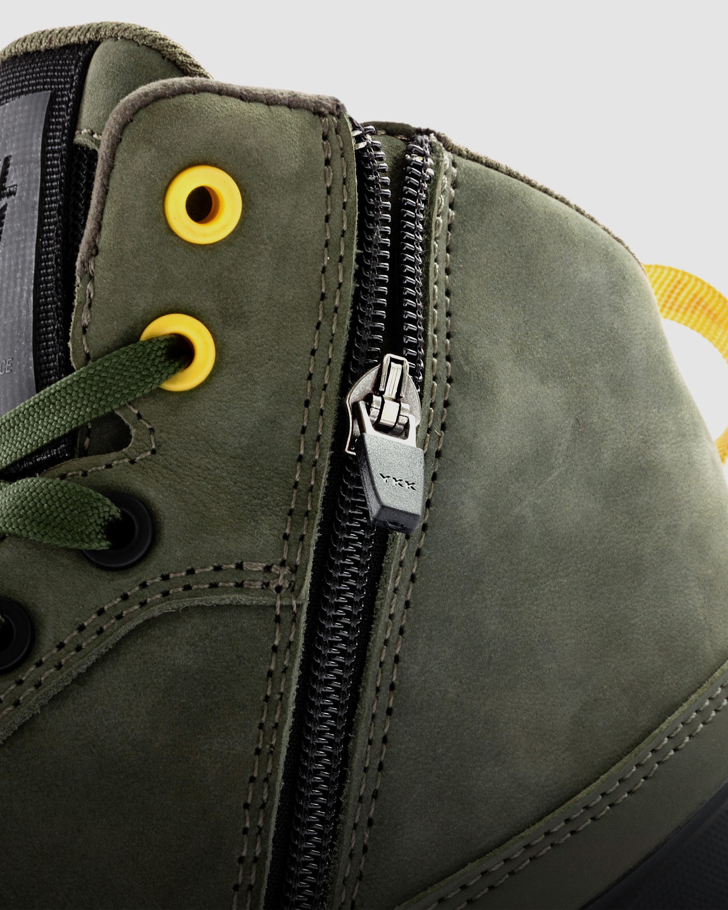 Spike Motorcycle Boots Olive