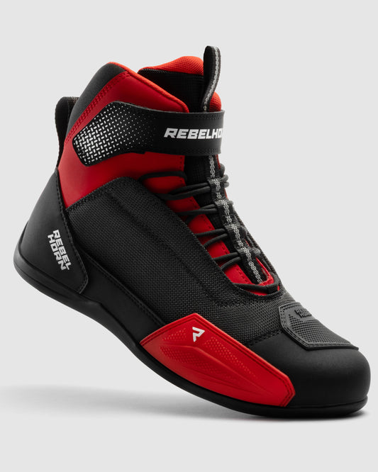Swift Motorcycle Boots Red