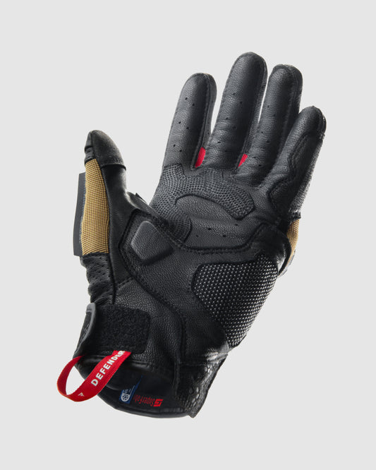 Defender Motorcycle Gloves Desert
