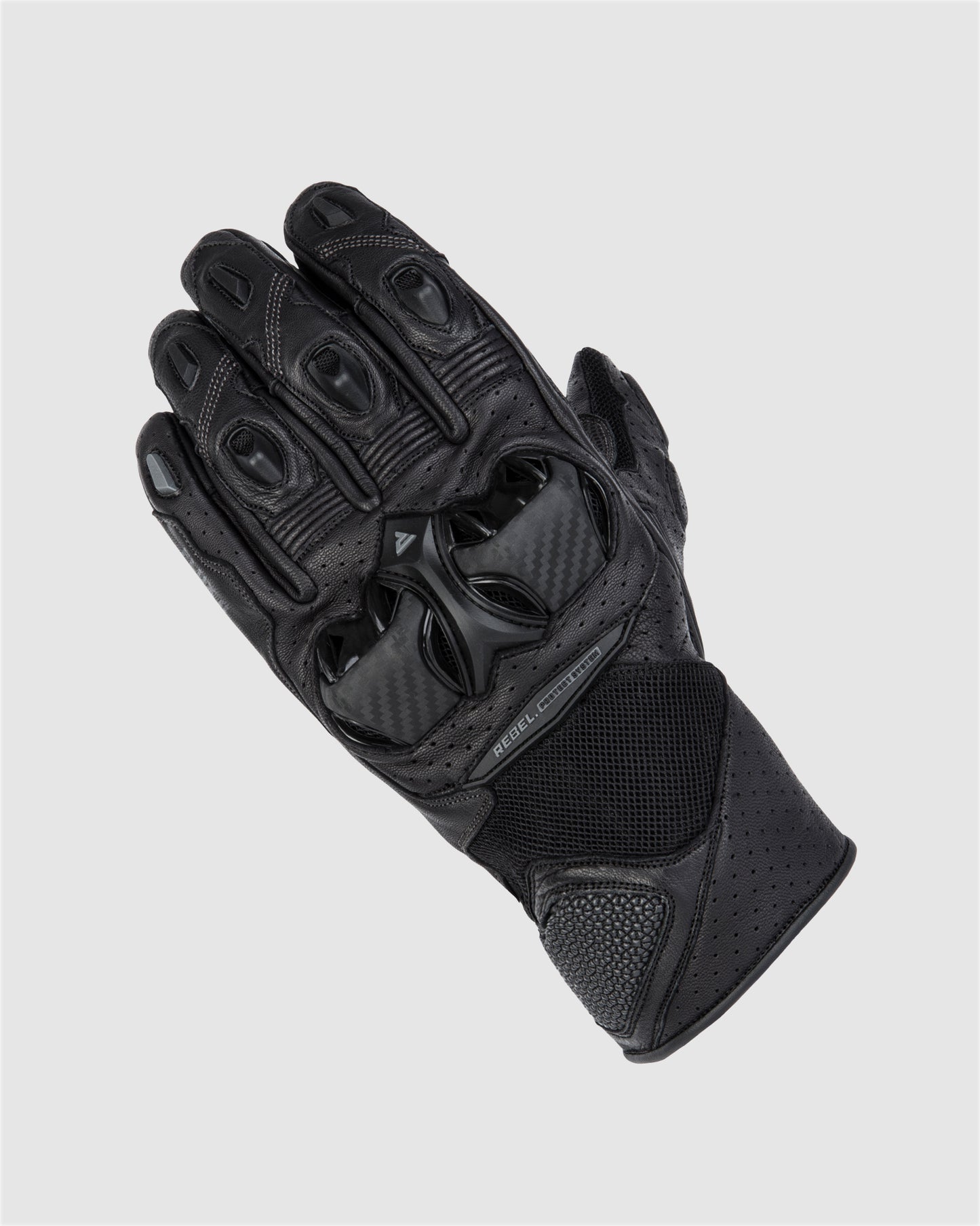 Flux II Motorcycle Gloves Black