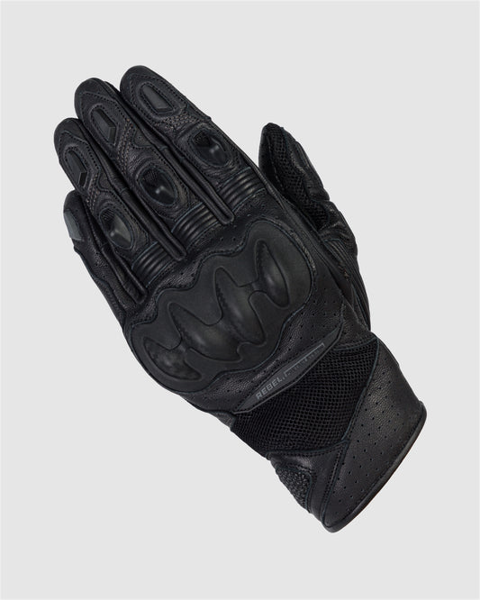 Flux II Women's Motorcycle Gloves Black