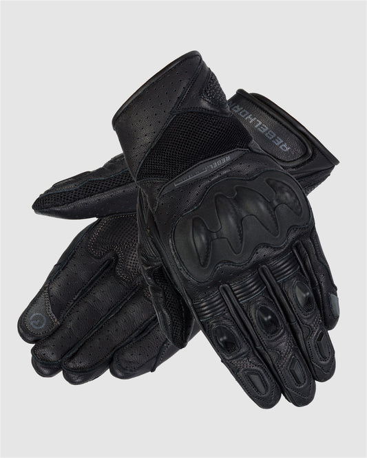 Flux II Women's Motorcycle Gloves Black