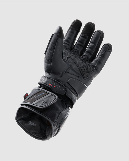Summit Waterproof Motorcycle Gloves Black