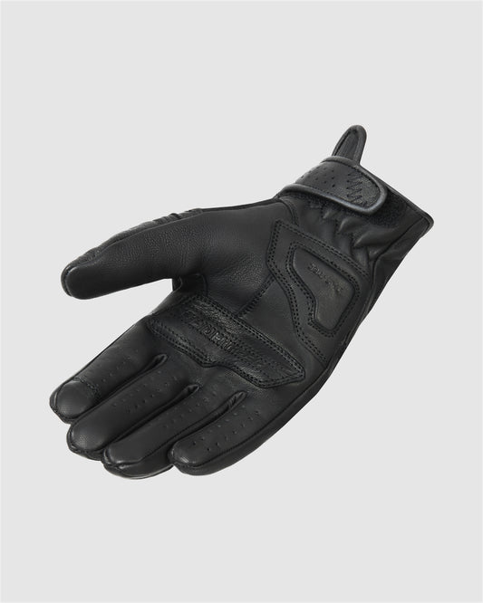 Thug II Perforated Motorcycle Gloves Black