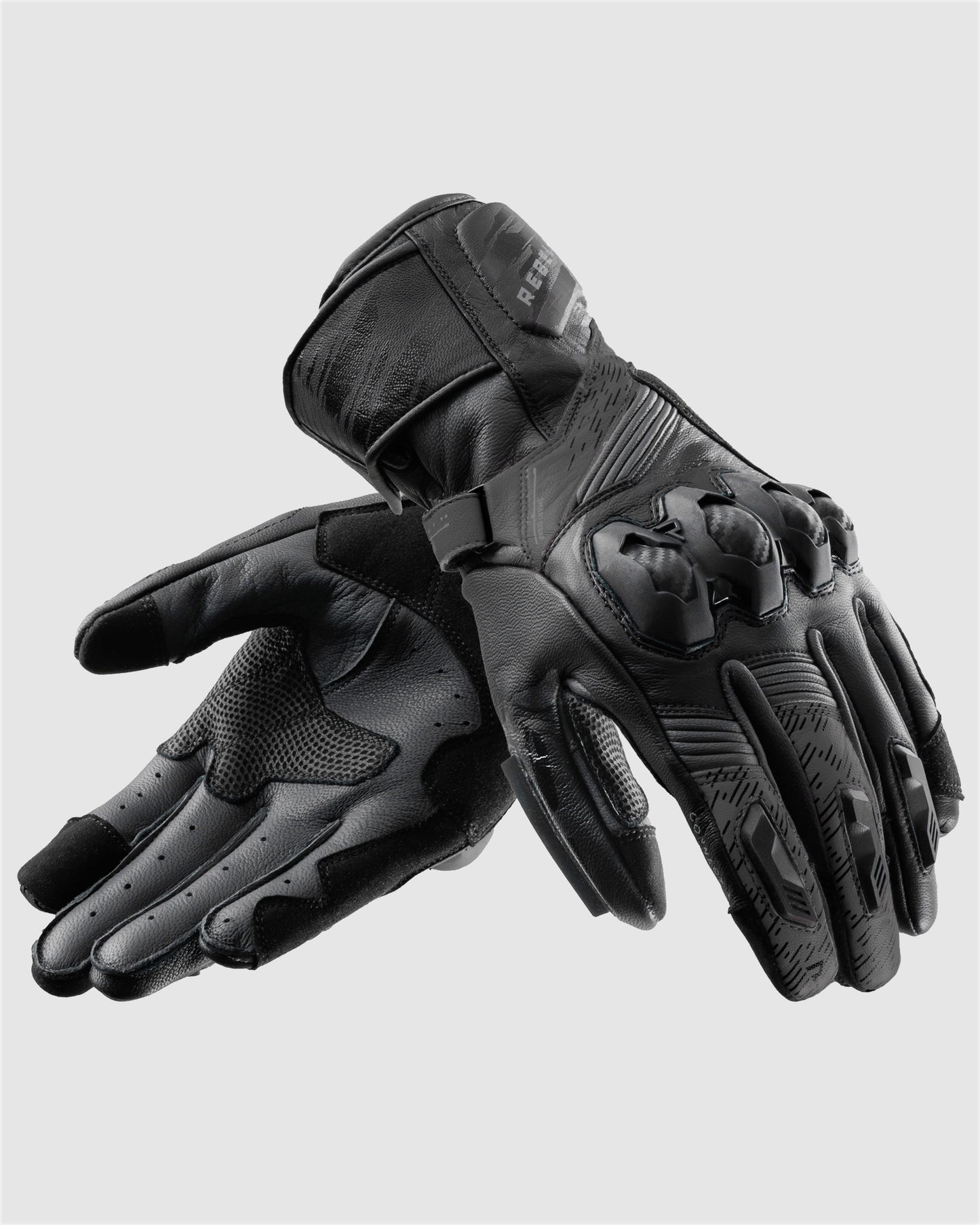 Viper Motorcycle Gloves Black