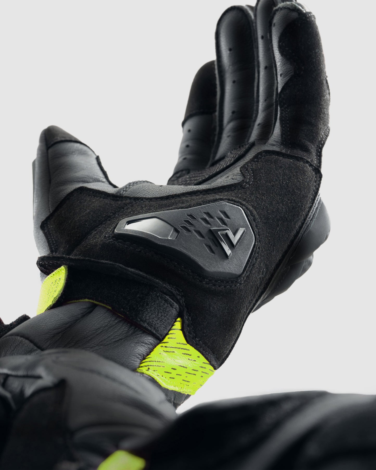 Viper Motorcycle Gloves Fluo Yellow