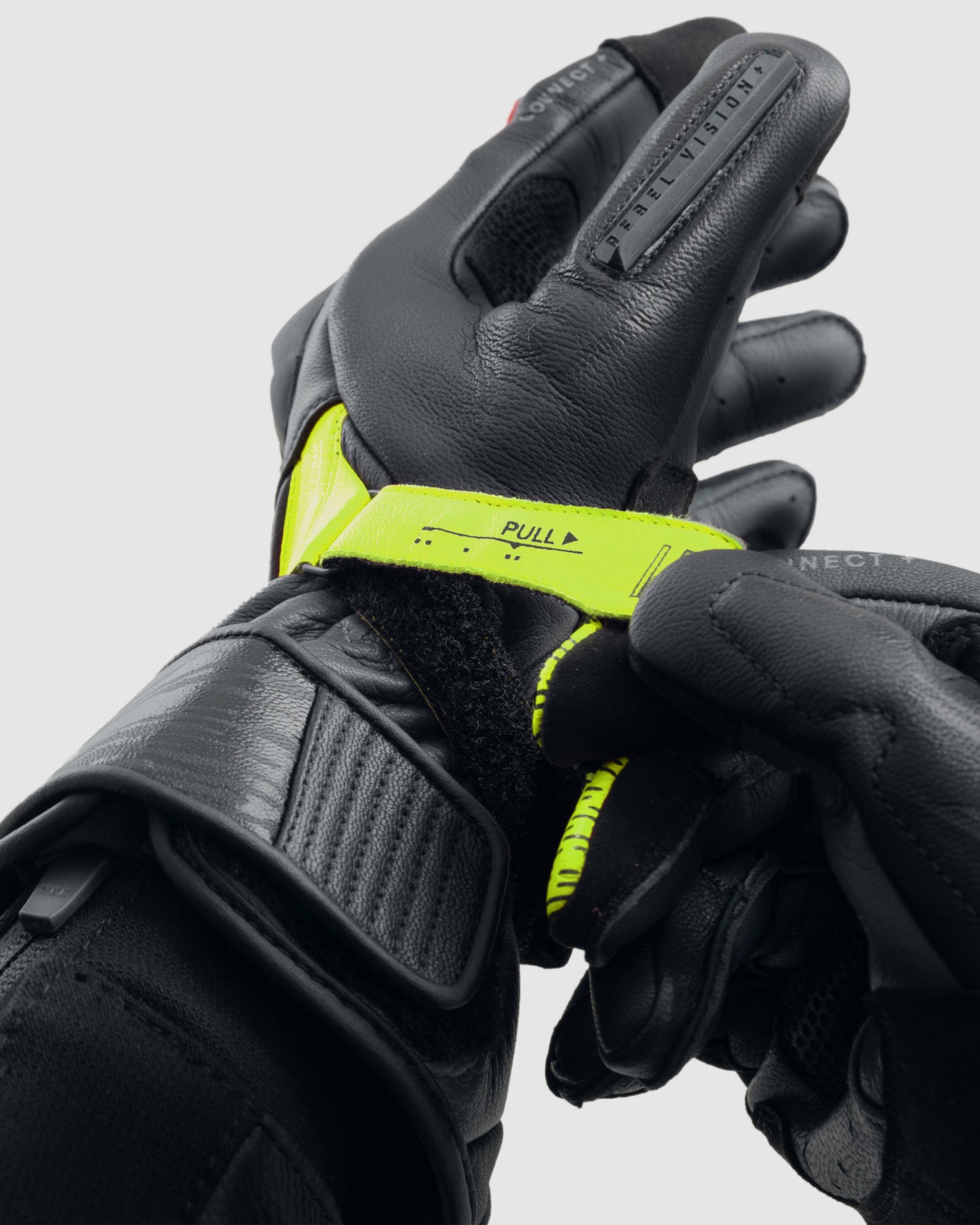 Viper Motorcycle Gloves Fluo Yellow