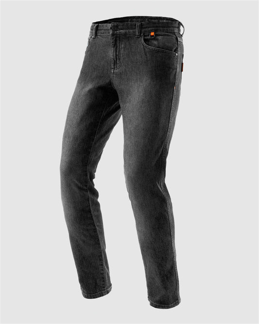 Bronco Motorcycle Jeans Washed Black