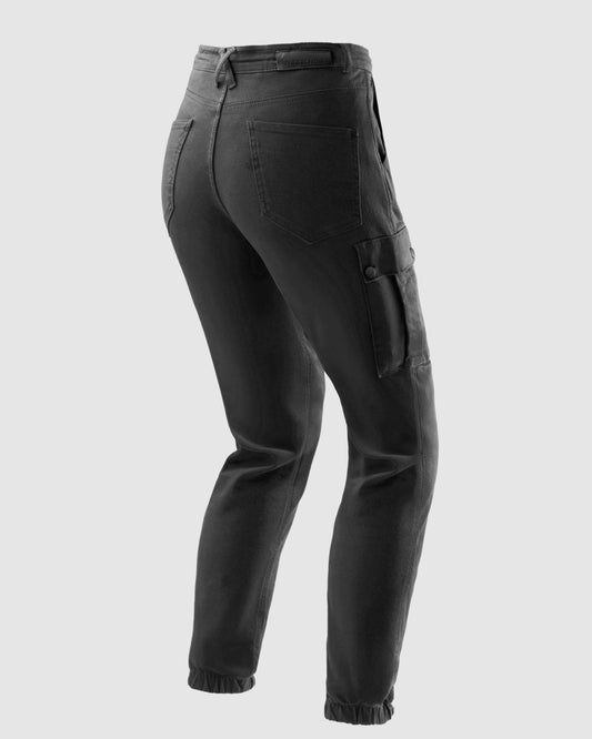 Faster Women’s Motorcycle Jeans Black