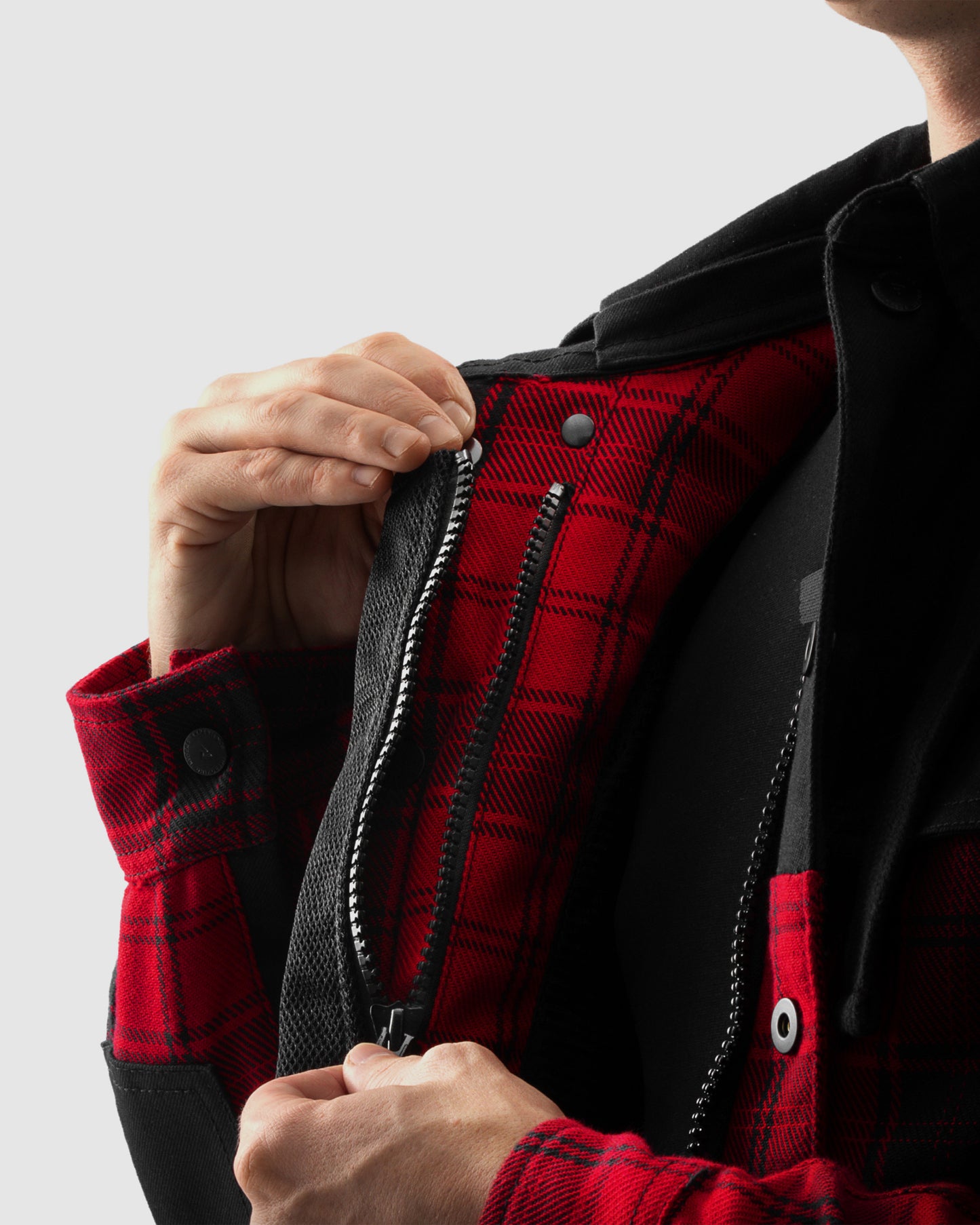 Shifter Motorcycle Shirt Red