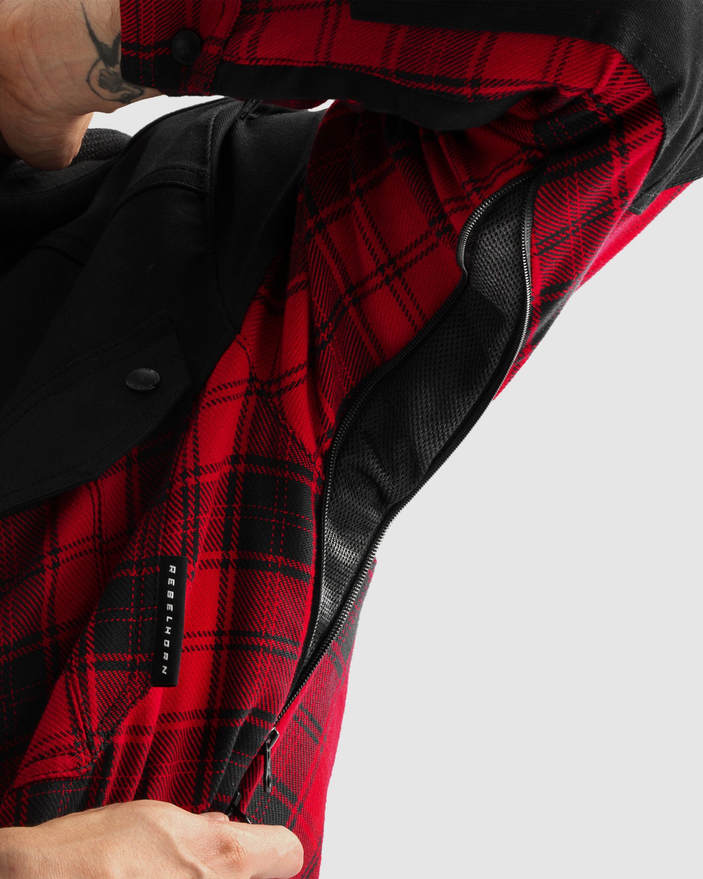 Shifter Motorcycle Shirt Red