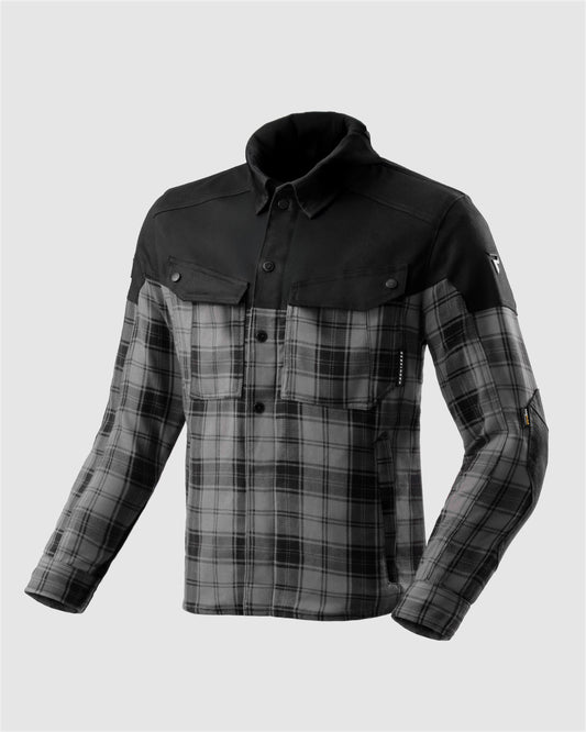 Shifter Motorcycle Shirt Grey