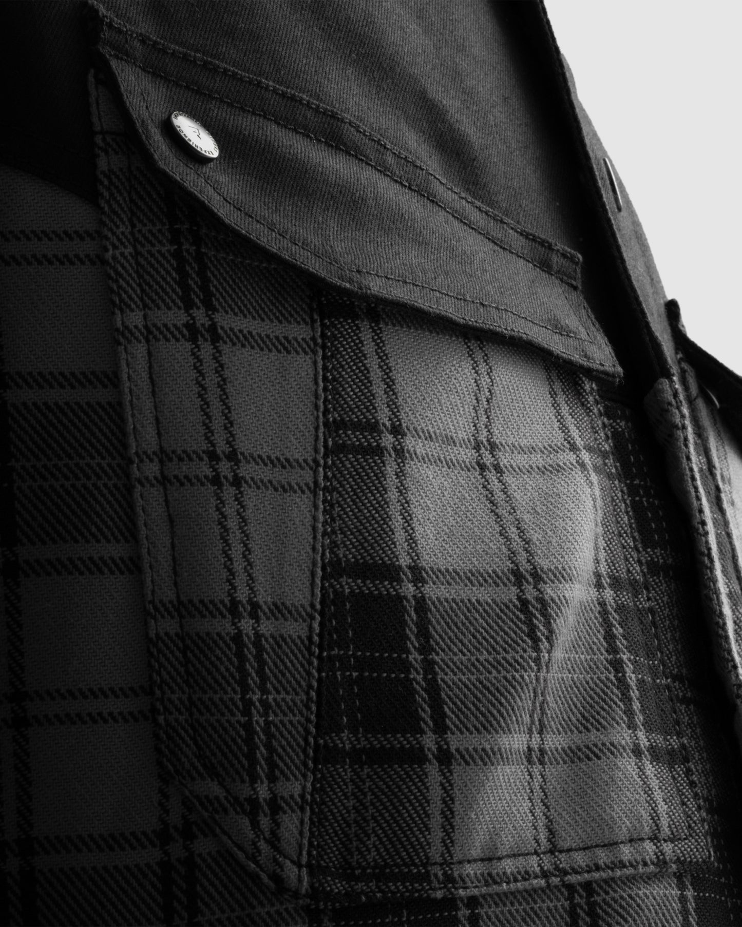 Shifter Motorcycle Shirt Grey