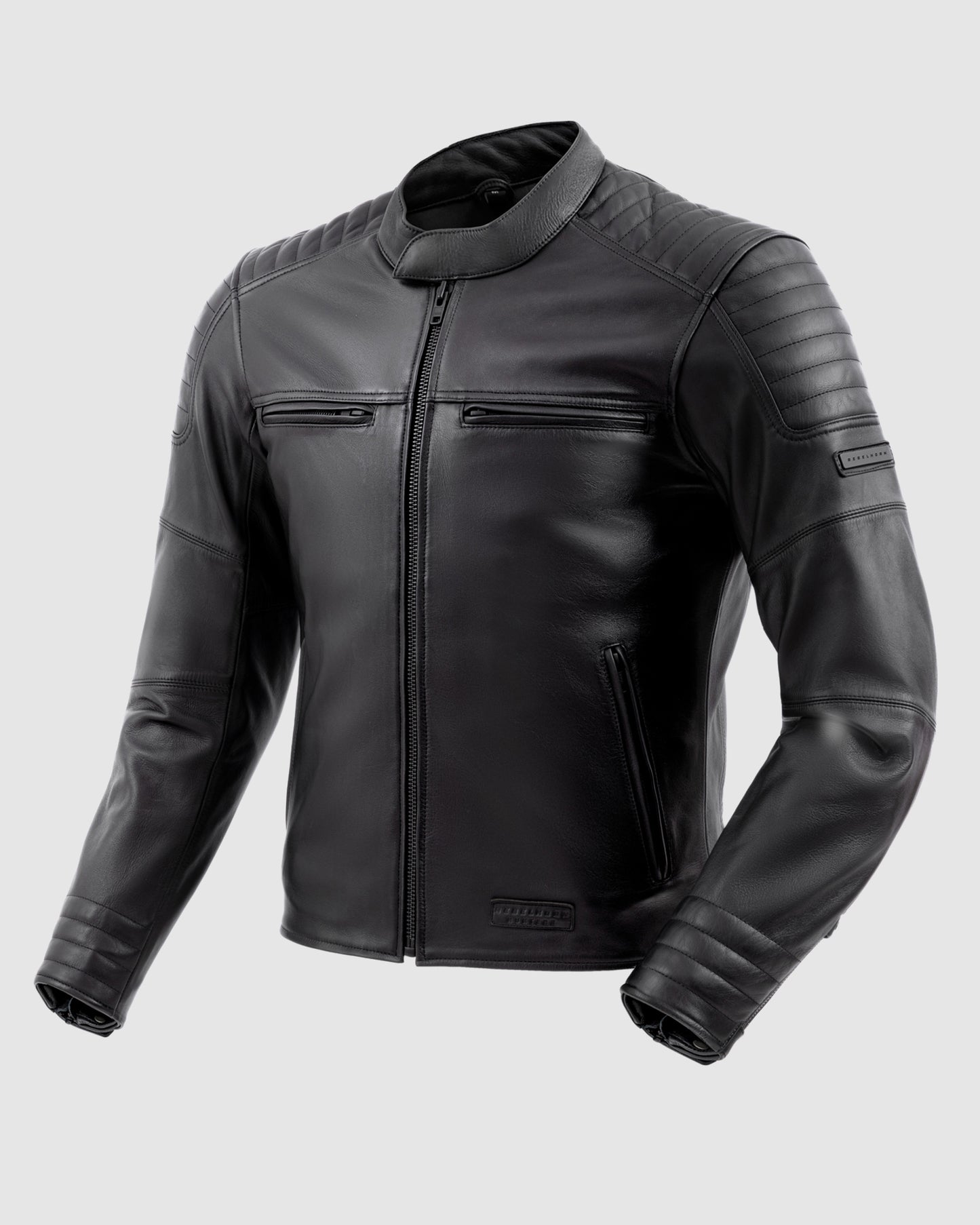 Hunter II Leather Jacket Black
