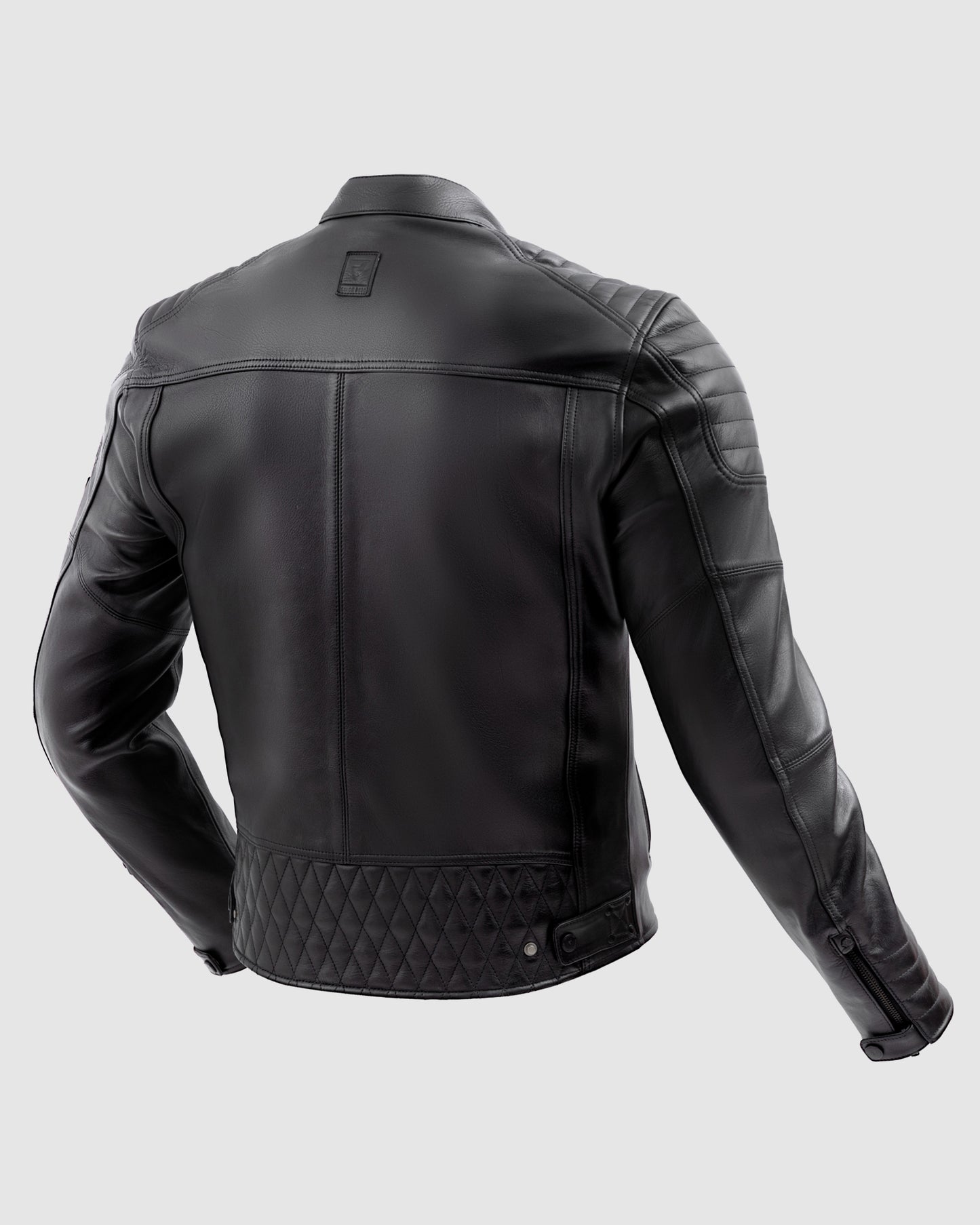 Hunter II Leather Jacket Black