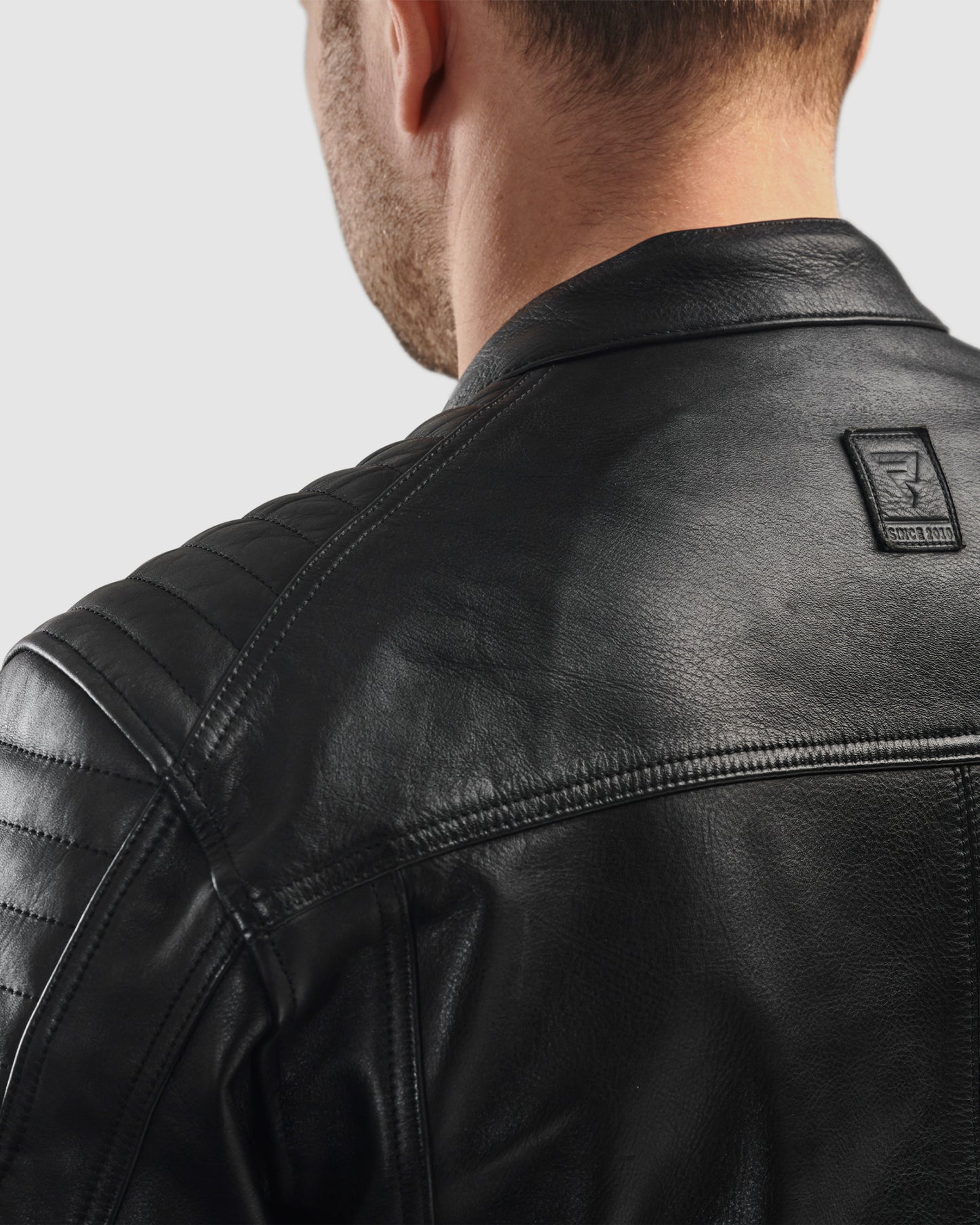 Hunter II Leather Jacket Black