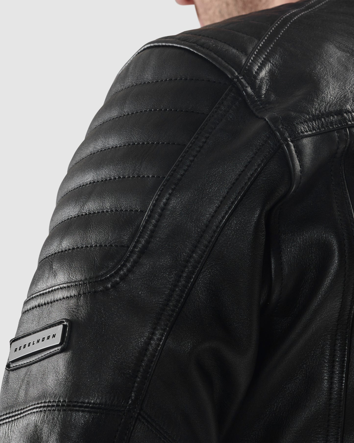 Hunter II Leather Jacket Black
