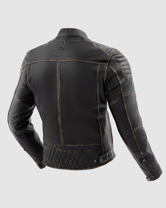 Hunter II Leather Jacket Vintage Brown