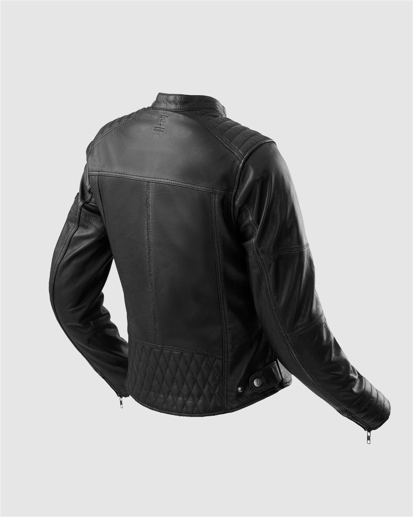 Hunter II Women's Leather Jacket Black