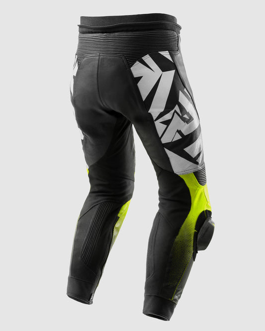 Inferno Motorcycle Pants Fluo Yellow