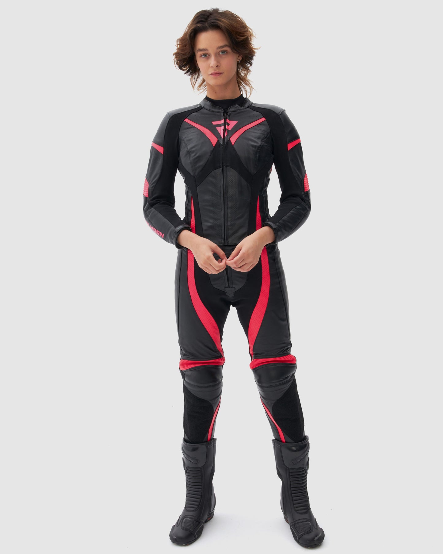 Rebel Women's Motorcycle Pants Pink