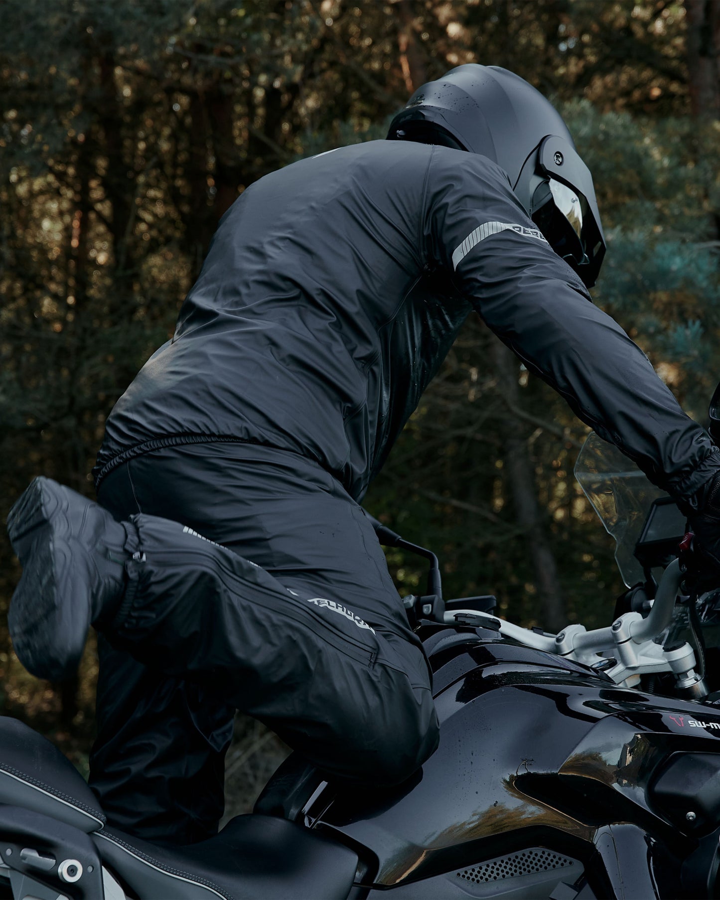 Ocean Rain Jacket Black