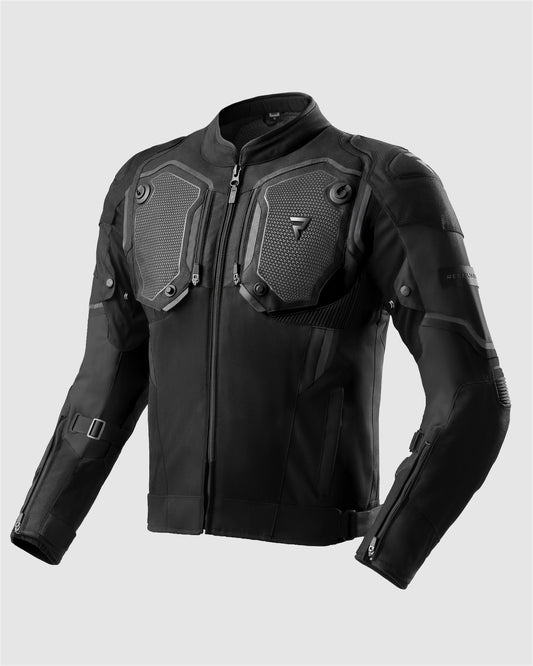 Borg II Motorcycle Jacket Black