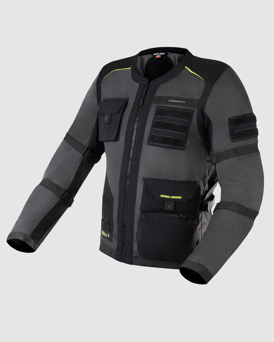 Brutale Motorcycle Jacket Dark Grey