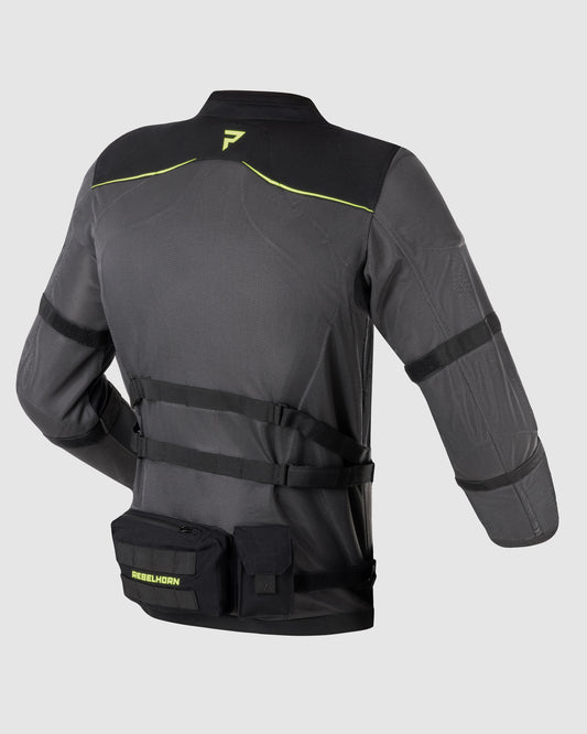 Brutale Motorcycle Jacket Dark Grey
