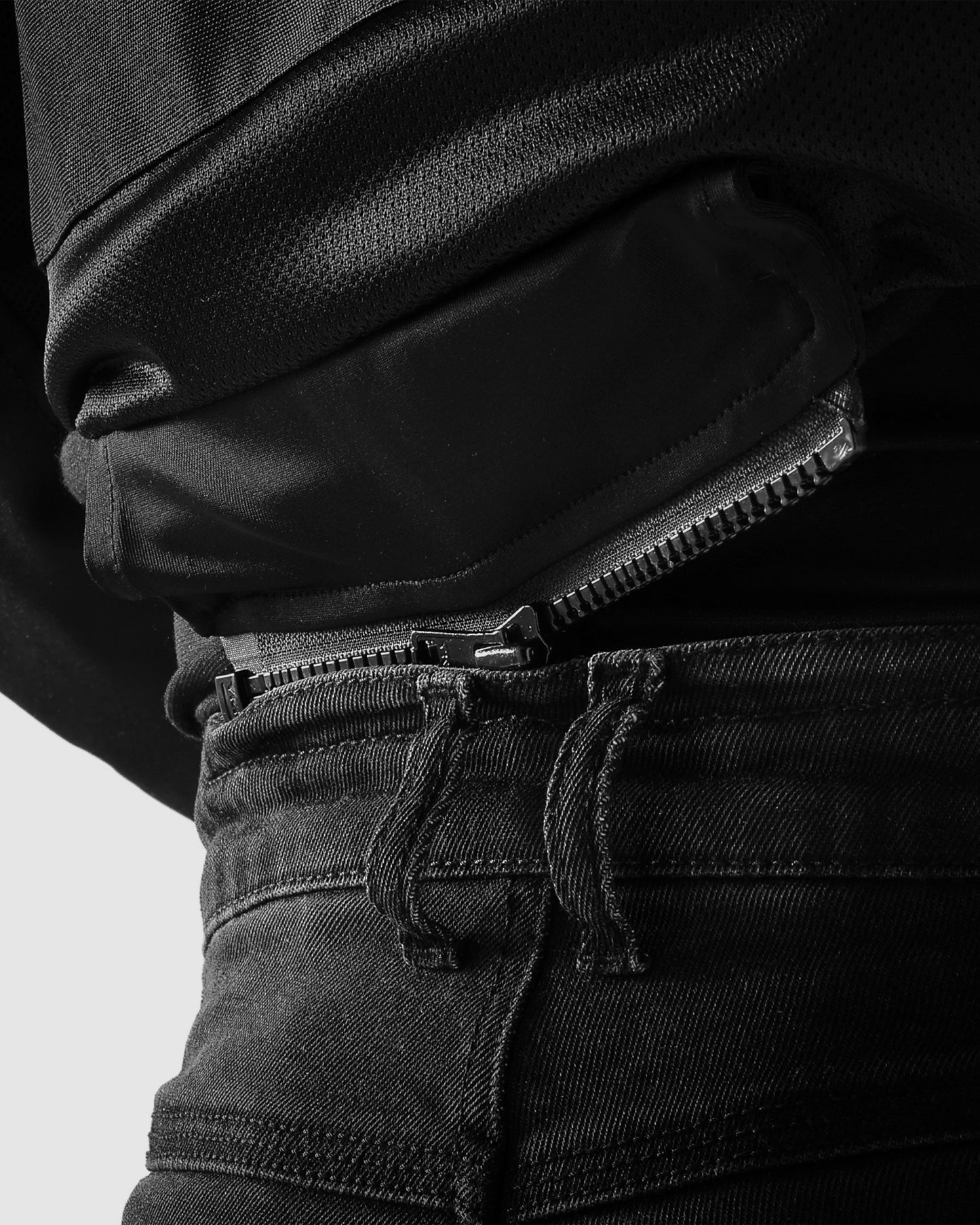Echo Motorcycle Jacket Black