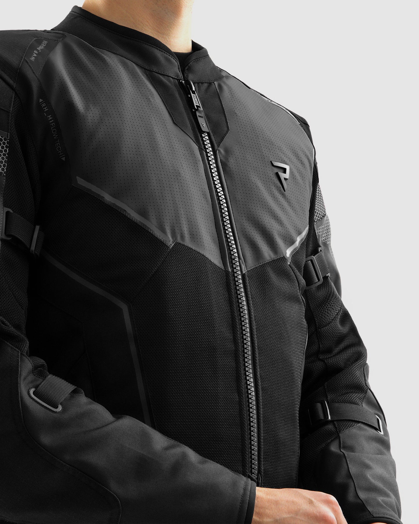 Hiflow V Motorcycle Jacket Black