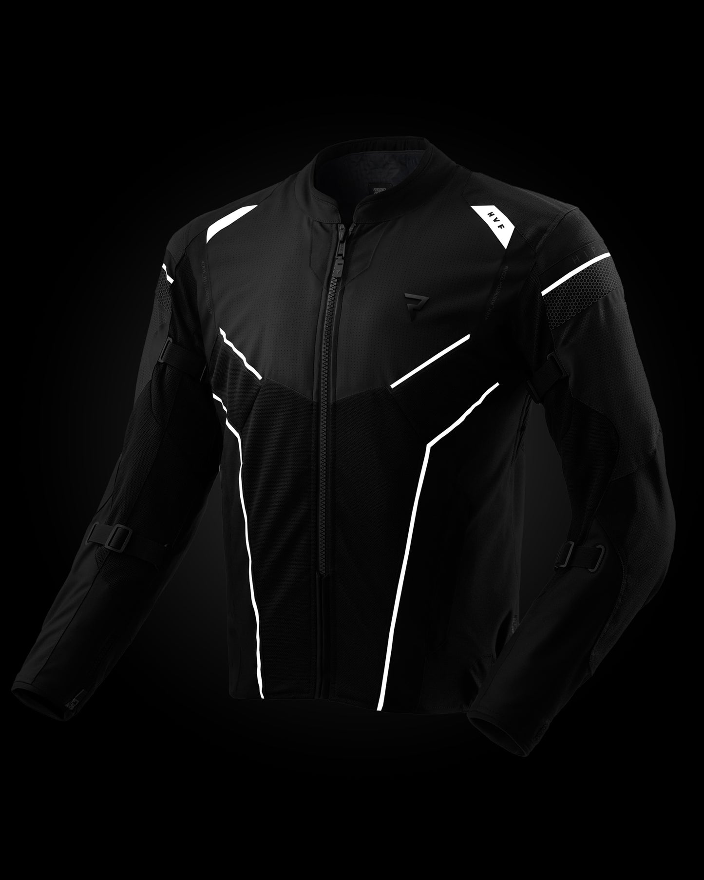 Hiflow V Motorcycle Jacket Black