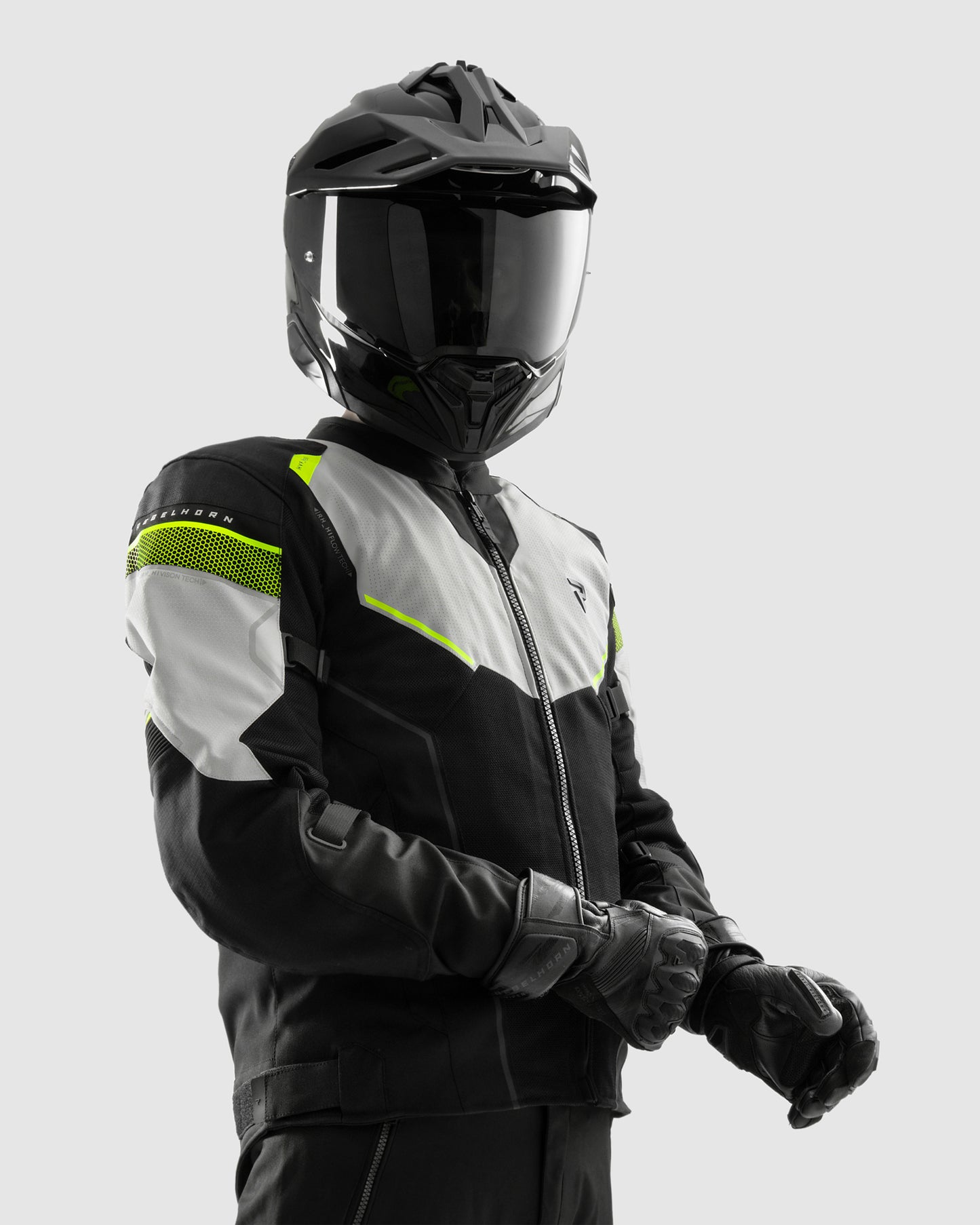 Hiflow V Motorcycle Jacket Grey