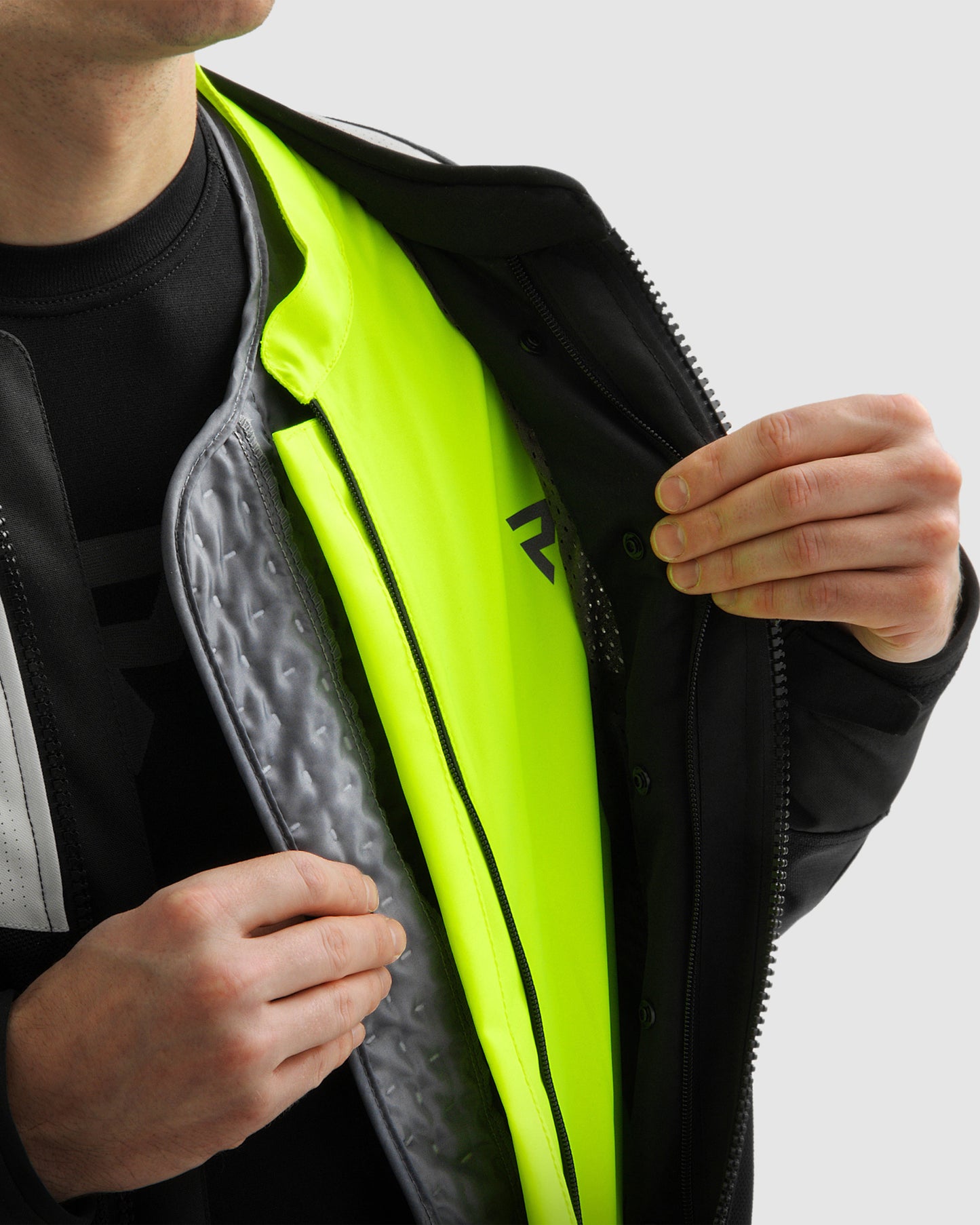 Hiflow V Motorcycle Jacket Grey